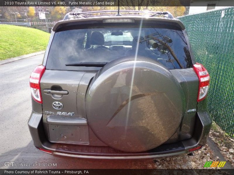 Pyrite Metallic / Sand Beige 2010 Toyota RAV4 Limited V6 4WD