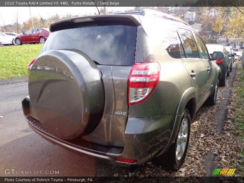 Pyrite Metallic / Sand Beige 2010 Toyota RAV4 Limited V6 4WD