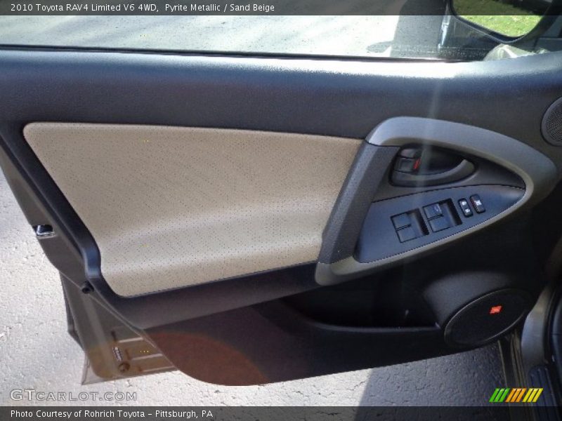 Pyrite Metallic / Sand Beige 2010 Toyota RAV4 Limited V6 4WD