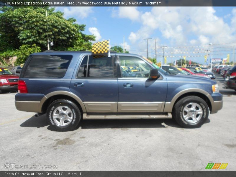Medium Wedgewood Blue Metallic / Medium Parchment 2004 Ford Expedition Eddie Bauer
