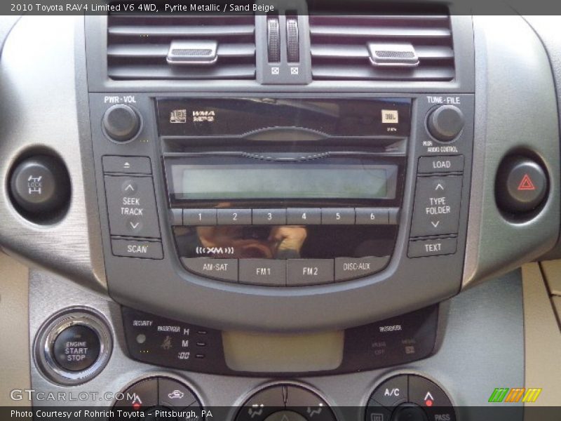Pyrite Metallic / Sand Beige 2010 Toyota RAV4 Limited V6 4WD