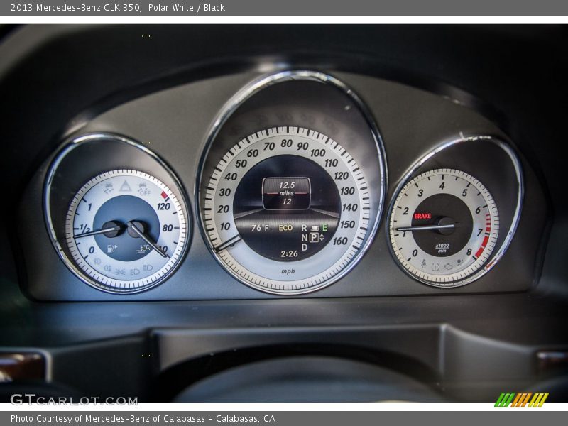 Polar White / Black 2013 Mercedes-Benz GLK 350