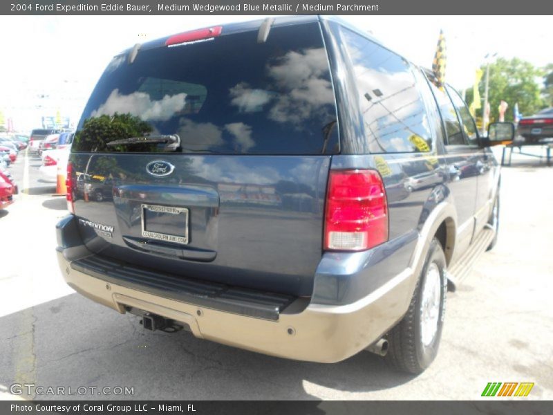Medium Wedgewood Blue Metallic / Medium Parchment 2004 Ford Expedition Eddie Bauer