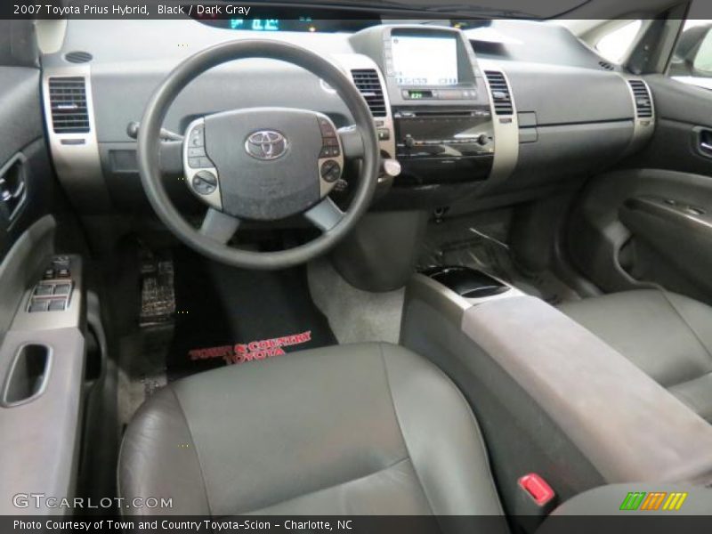 Black / Dark Gray 2007 Toyota Prius Hybrid