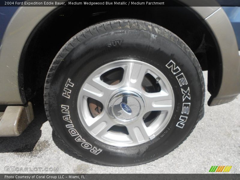 Medium Wedgewood Blue Metallic / Medium Parchment 2004 Ford Expedition Eddie Bauer