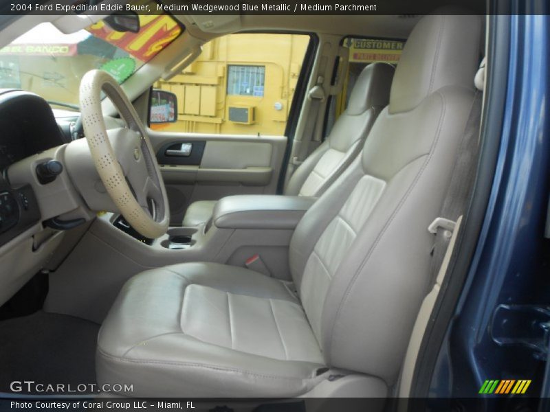 Medium Wedgewood Blue Metallic / Medium Parchment 2004 Ford Expedition Eddie Bauer