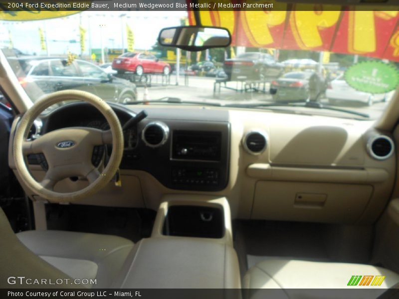 Medium Wedgewood Blue Metallic / Medium Parchment 2004 Ford Expedition Eddie Bauer