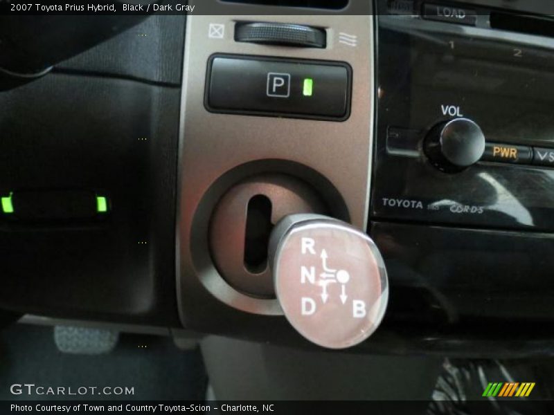 Black / Dark Gray 2007 Toyota Prius Hybrid