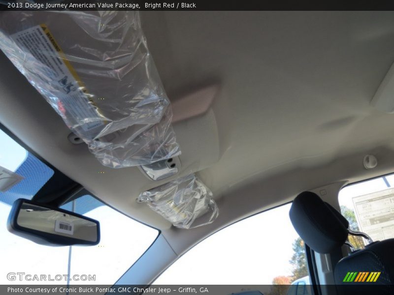 Bright Red / Black 2013 Dodge Journey American Value Package
