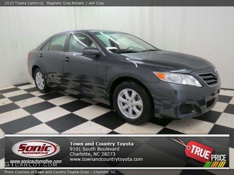 Magnetic Gray Metallic / Ash Gray 2010 Toyota Camry LE