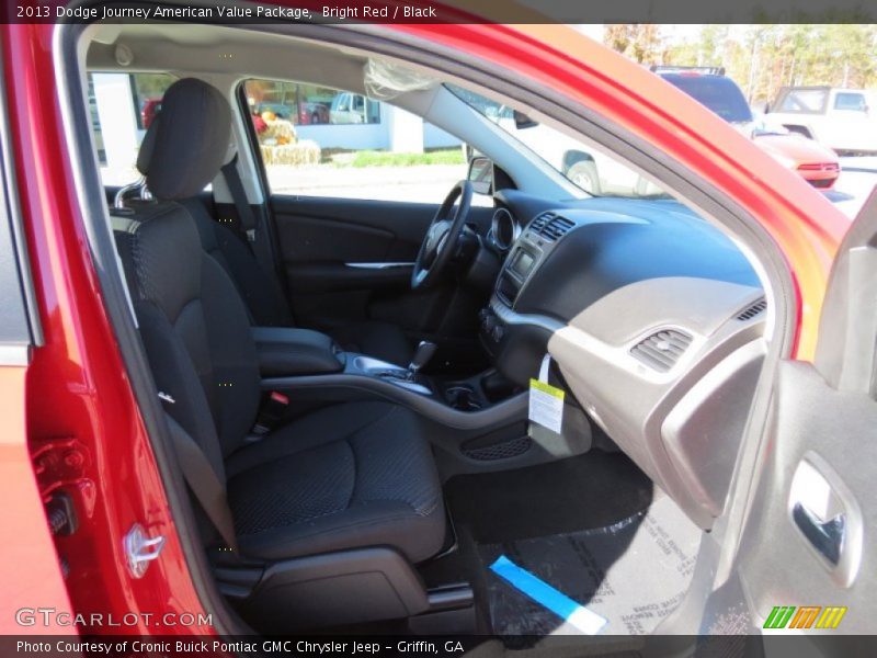 Bright Red / Black 2013 Dodge Journey American Value Package