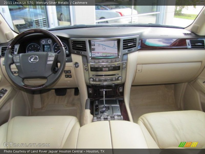 Mercury Silver Metallic / Cashmere 2011 Lexus LX 570