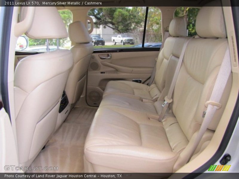 Mercury Silver Metallic / Cashmere 2011 Lexus LX 570