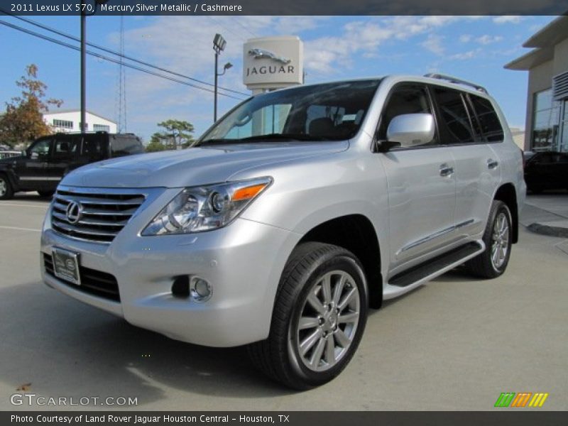 Mercury Silver Metallic / Cashmere 2011 Lexus LX 570