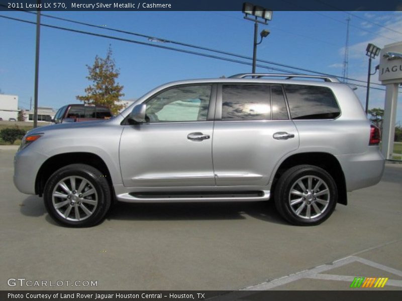 Mercury Silver Metallic / Cashmere 2011 Lexus LX 570