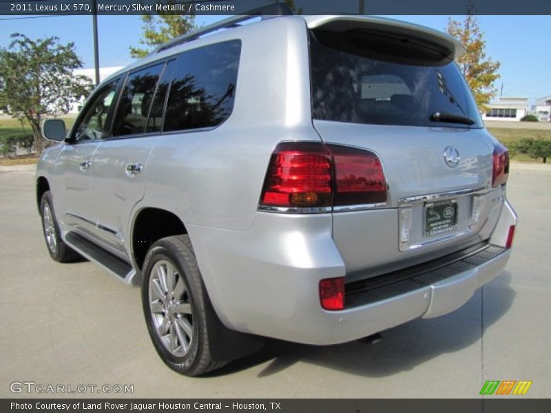 Mercury Silver Metallic / Cashmere 2011 Lexus LX 570