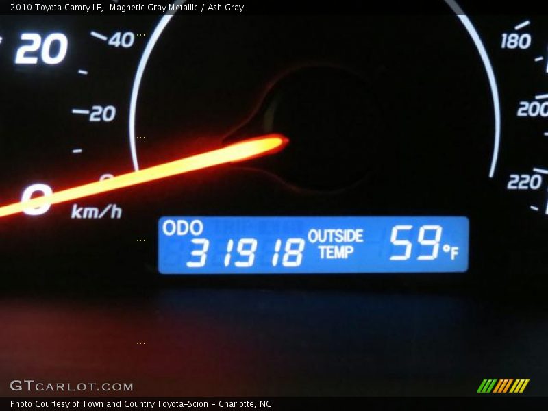 Magnetic Gray Metallic / Ash Gray 2010 Toyota Camry LE