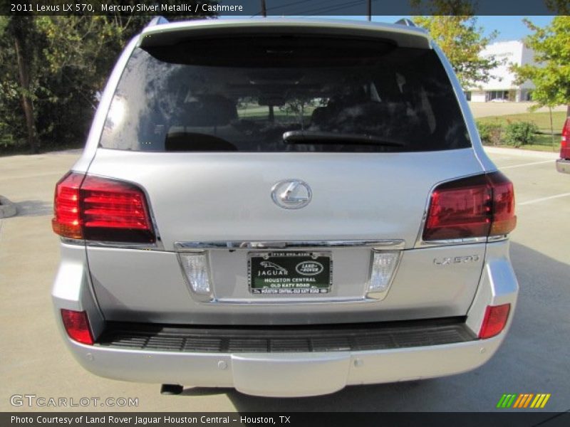 Mercury Silver Metallic / Cashmere 2011 Lexus LX 570
