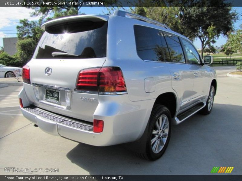 Mercury Silver Metallic / Cashmere 2011 Lexus LX 570