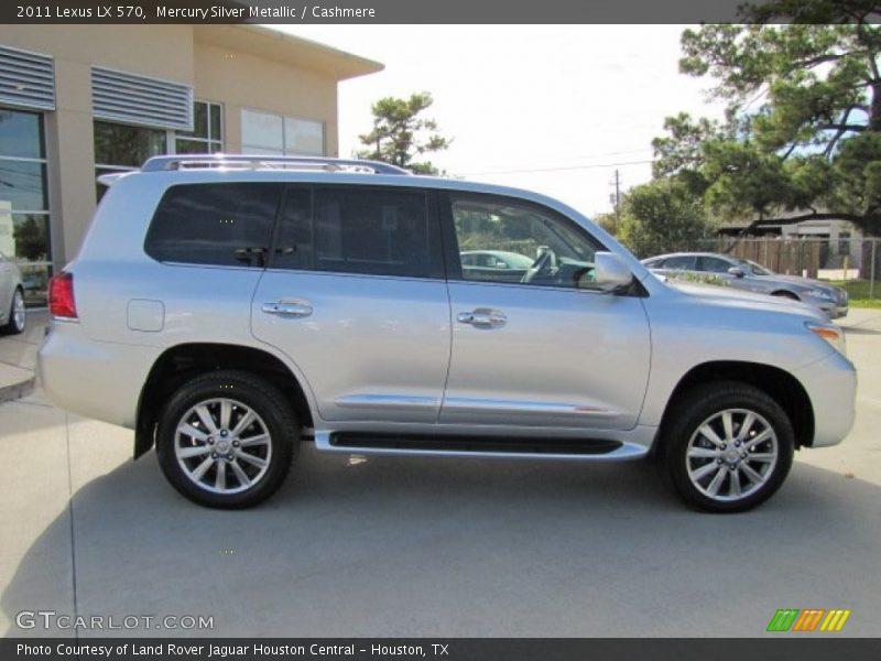 Mercury Silver Metallic / Cashmere 2011 Lexus LX 570