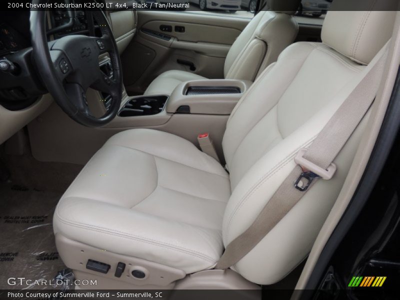 Front Seat of 2004 Suburban K2500 LT 4x4