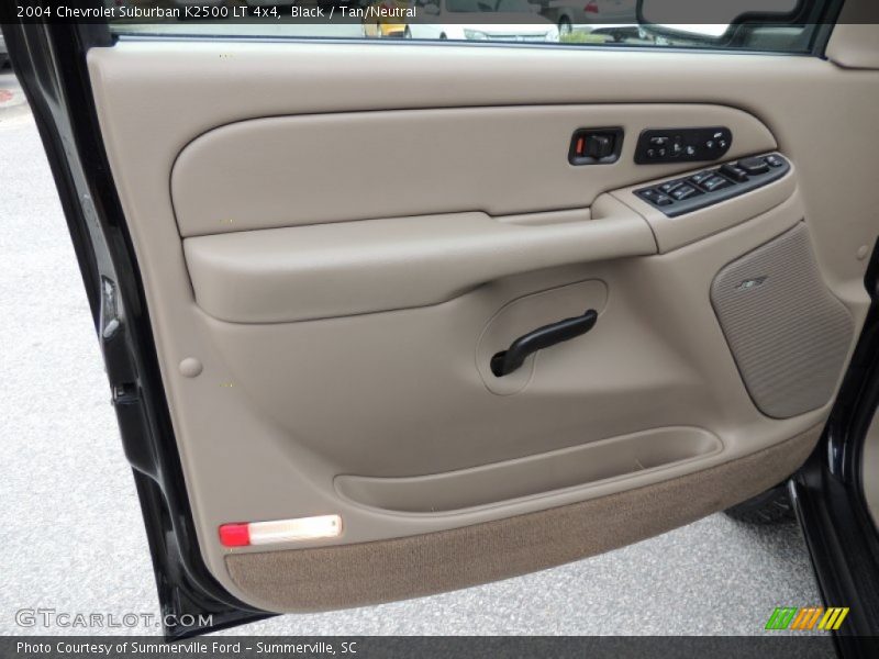 Black / Tan/Neutral 2004 Chevrolet Suburban K2500 LT 4x4