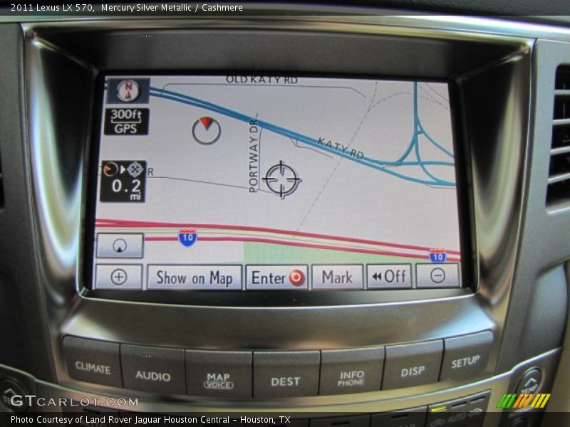 Mercury Silver Metallic / Cashmere 2011 Lexus LX 570