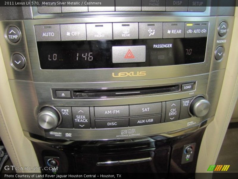Mercury Silver Metallic / Cashmere 2011 Lexus LX 570