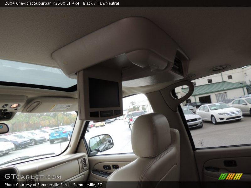 Black / Tan/Neutral 2004 Chevrolet Suburban K2500 LT 4x4