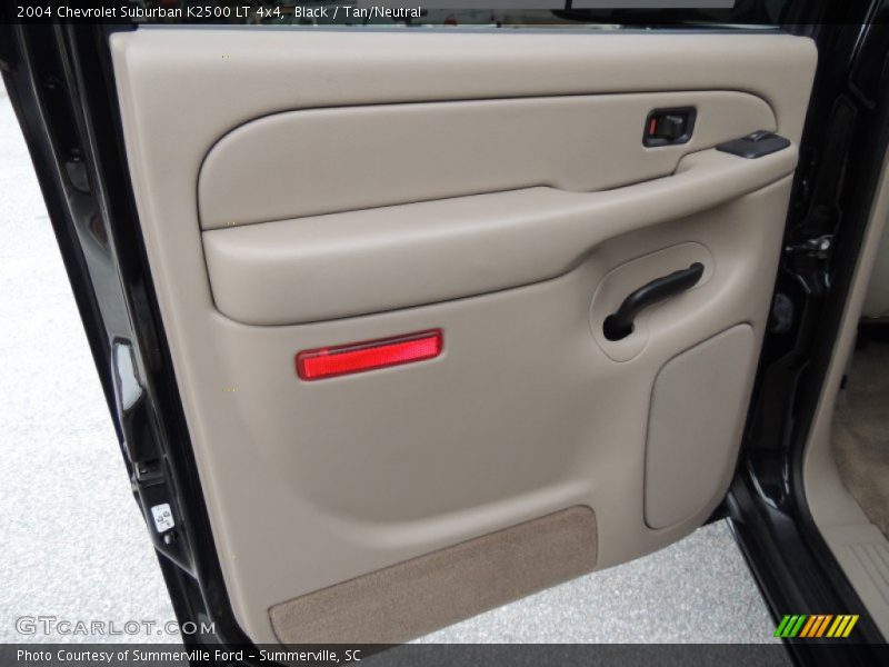 Black / Tan/Neutral 2004 Chevrolet Suburban K2500 LT 4x4