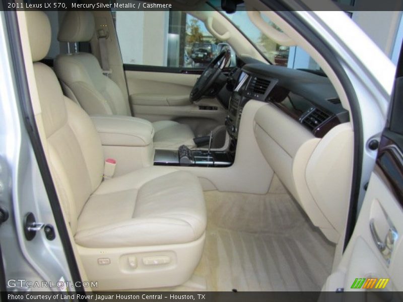 Mercury Silver Metallic / Cashmere 2011 Lexus LX 570