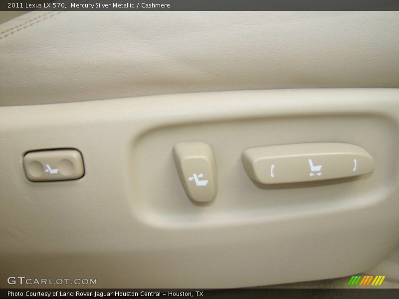 Mercury Silver Metallic / Cashmere 2011 Lexus LX 570