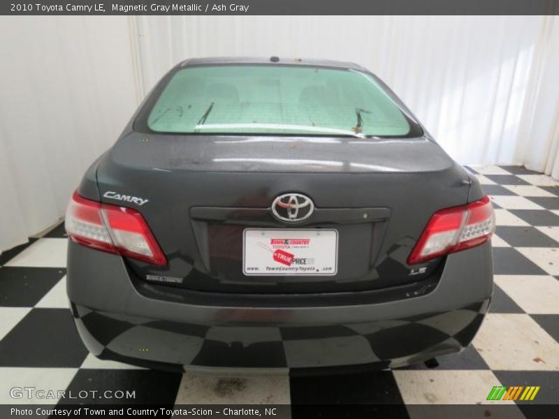 Magnetic Gray Metallic / Ash Gray 2010 Toyota Camry LE