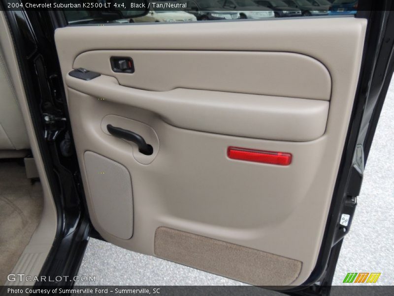 Black / Tan/Neutral 2004 Chevrolet Suburban K2500 LT 4x4