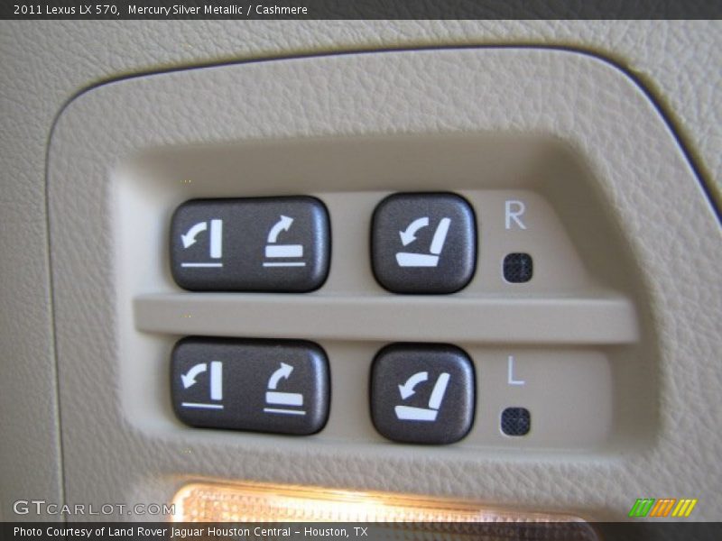 Mercury Silver Metallic / Cashmere 2011 Lexus LX 570