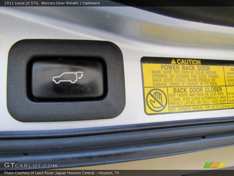 Mercury Silver Metallic / Cashmere 2011 Lexus LX 570