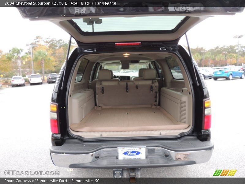 Black / Tan/Neutral 2004 Chevrolet Suburban K2500 LT 4x4