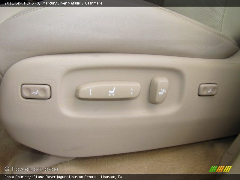 Mercury Silver Metallic / Cashmere 2011 Lexus LX 570