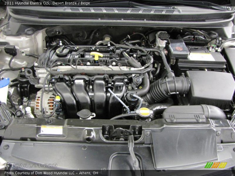 Desert Bronze / Beige 2011 Hyundai Elantra GLS