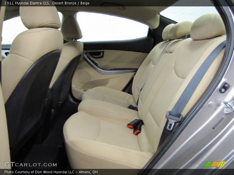 Desert Bronze / Beige 2011 Hyundai Elantra GLS