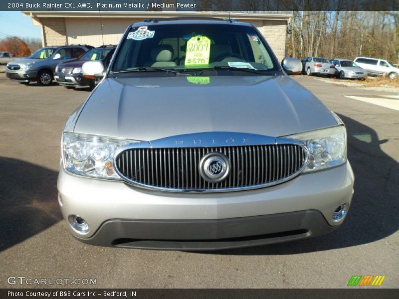 Platinum Metallic / Medium Pewter 2004 Buick Rainier CXL AWD