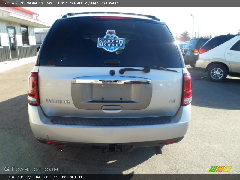 Platinum Metallic / Medium Pewter 2004 Buick Rainier CXL AWD