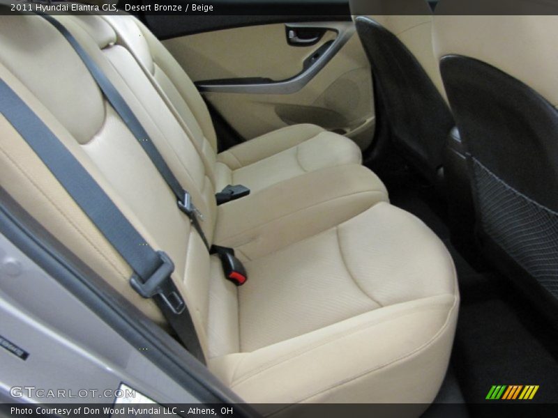 Desert Bronze / Beige 2011 Hyundai Elantra GLS