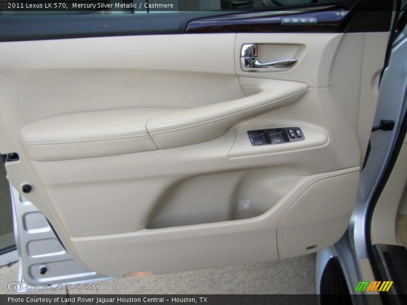 Mercury Silver Metallic / Cashmere 2011 Lexus LX 570