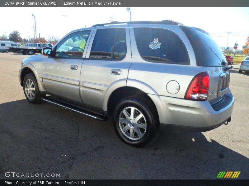 Platinum Metallic / Medium Pewter 2004 Buick Rainier CXL AWD