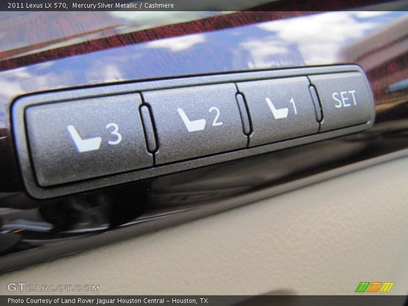 Mercury Silver Metallic / Cashmere 2011 Lexus LX 570