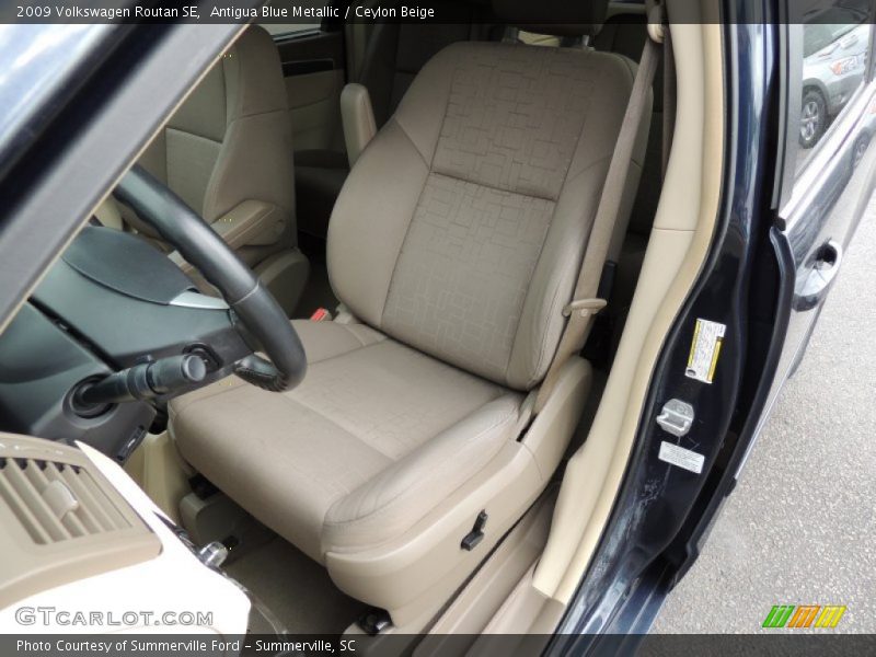 Antigua Blue Metallic / Ceylon Beige 2009 Volkswagen Routan SE