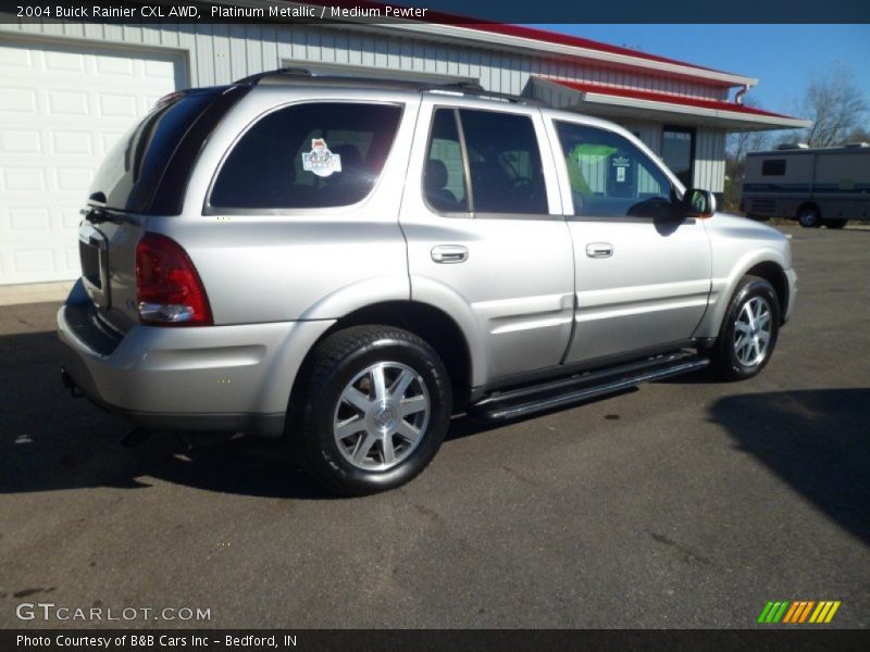 Platinum Metallic / Medium Pewter 2004 Buick Rainier CXL AWD