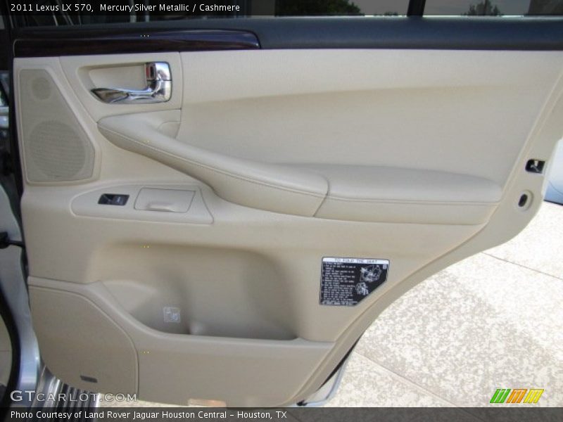 Mercury Silver Metallic / Cashmere 2011 Lexus LX 570