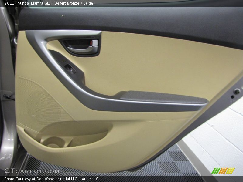 Desert Bronze / Beige 2011 Hyundai Elantra GLS